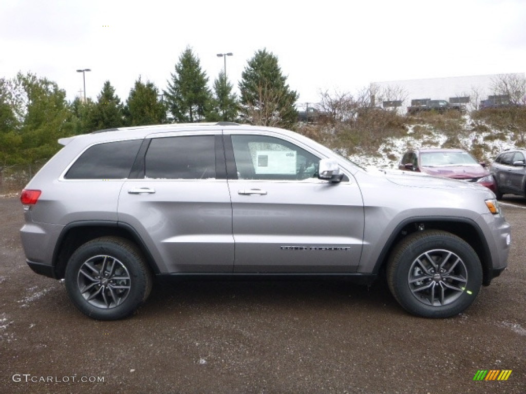 2017 Grand Cherokee Limited 4x4 - True Blue Pearl / Black photo #8