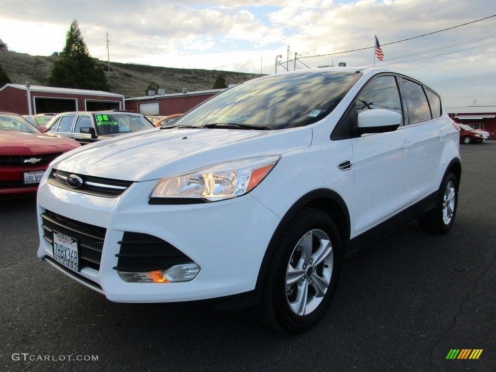 2015 Escape SE - Oxford White / Charcoal Black photo #3