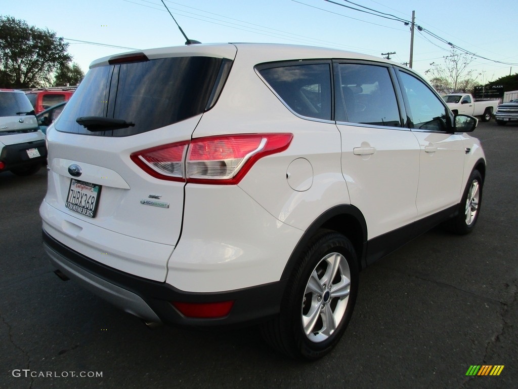 2015 Escape SE - Oxford White / Charcoal Black photo #7