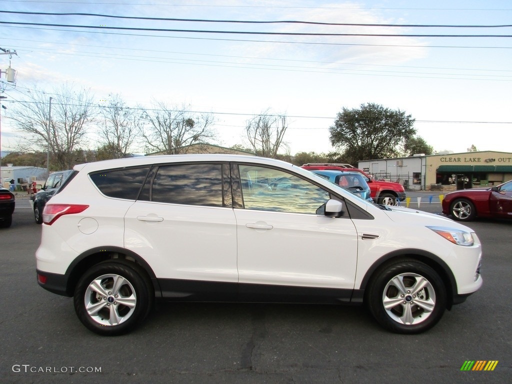 2015 Escape SE - Oxford White / Charcoal Black photo #8