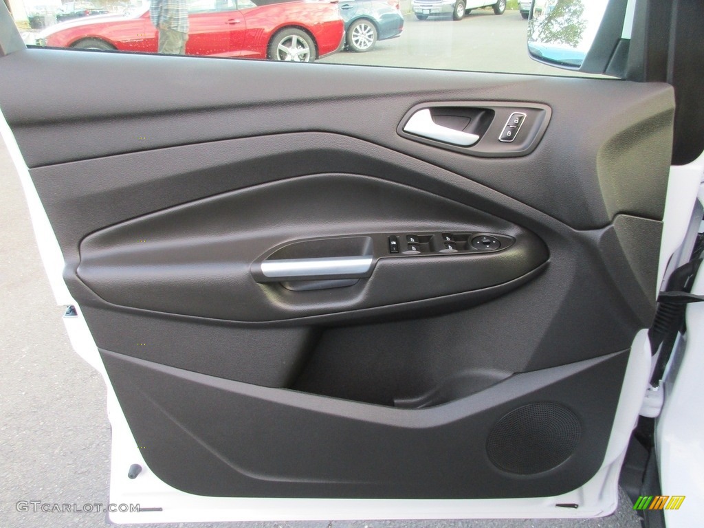 2015 Escape SE - Oxford White / Charcoal Black photo #9