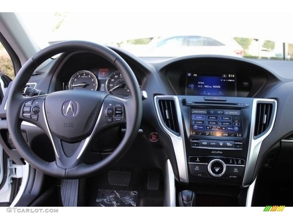 2017 TLX Sedan - Bellanova White Pearl / Ebony photo #9