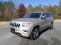 2015 Cashmere Pearl Jeep Grand Cherokee Overland 4x4  photo #2