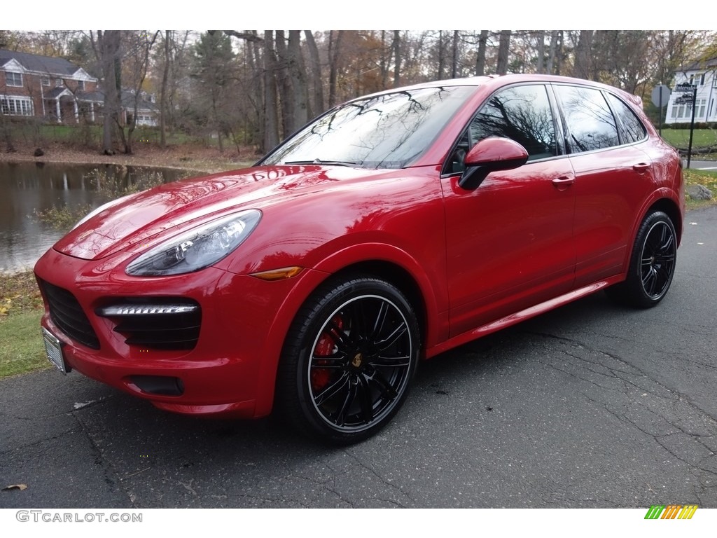 Carmine Red 2014 Porsche Cayenne Turbo Exterior Photo #117146987