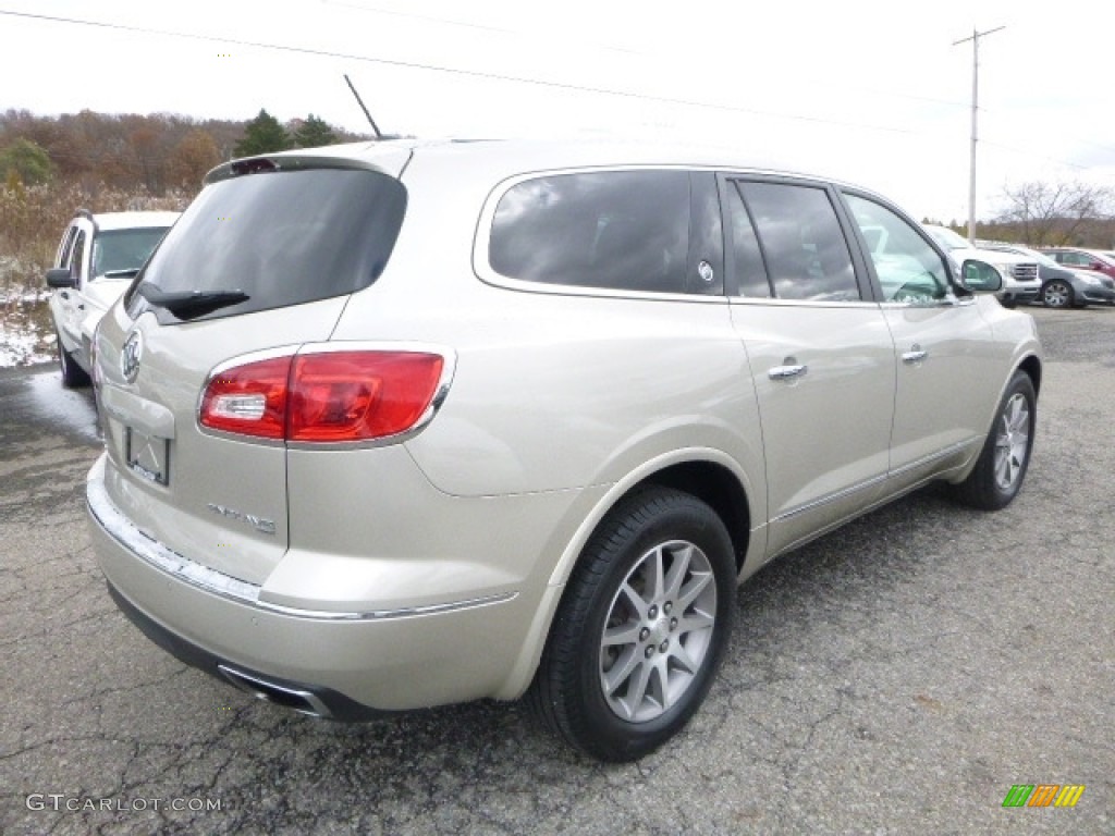 2014 Enclave Leather AWD - Champagne Silver Metallic / Cocoa photo #6