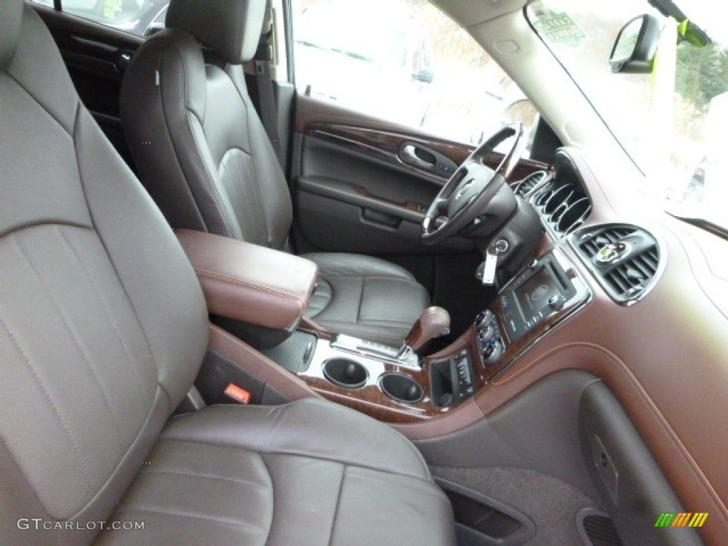 2014 Enclave Leather AWD - Champagne Silver Metallic / Cocoa photo #12
