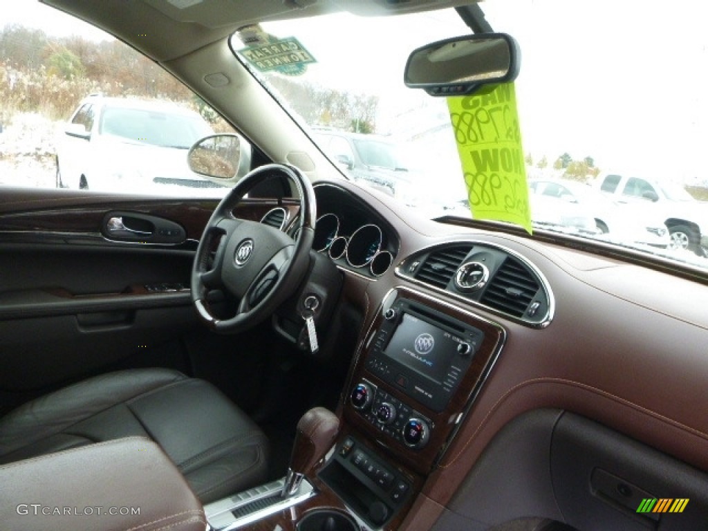 2014 Enclave Leather AWD - Champagne Silver Metallic / Cocoa photo #13