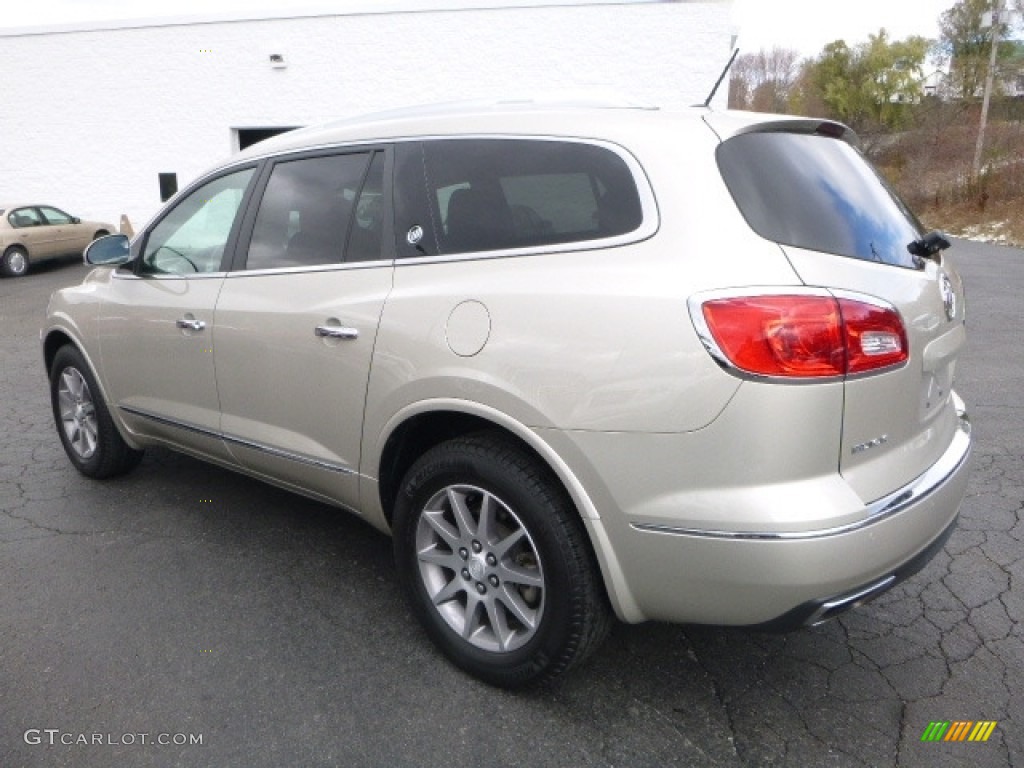 2013 Enclave Leather AWD - Champagne Silver Metallic / Ebony Leather photo #4
