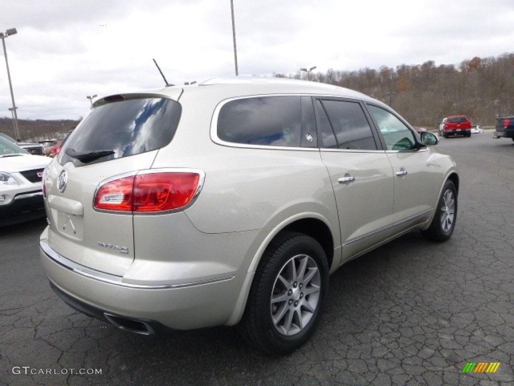 2013 Enclave Leather AWD - Champagne Silver Metallic / Ebony Leather photo #6