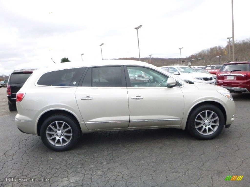 2013 Enclave Leather AWD - Champagne Silver Metallic / Ebony Leather photo #7