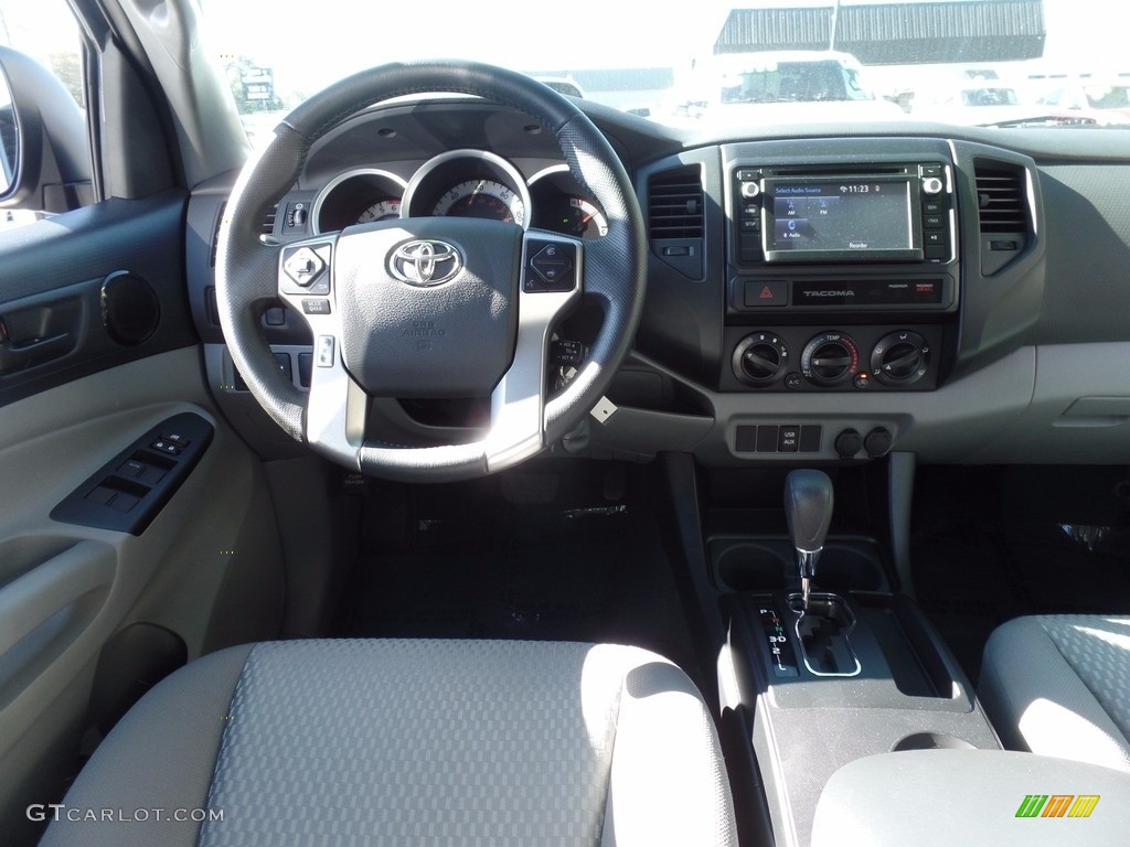 2015 Tacoma PreRunner Double Cab - Magnetic Gray Metallic / Graphite photo #15
