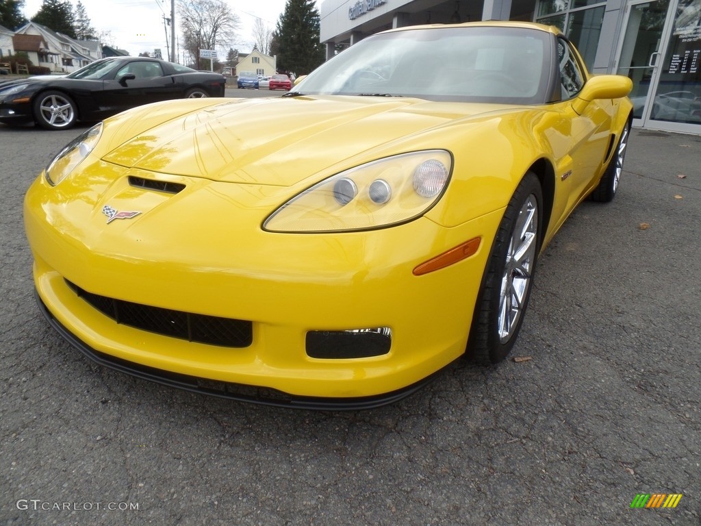 Velocity Yellow Chevrolet Corvette