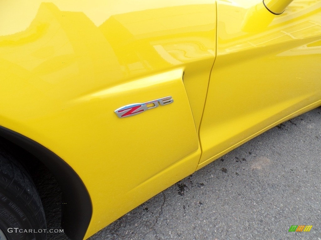2010 Corvette Coupe - Velocity Yellow / Ebony Black photo #13