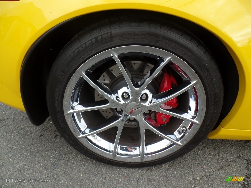 2010 Corvette Coupe - Velocity Yellow / Ebony Black photo #15