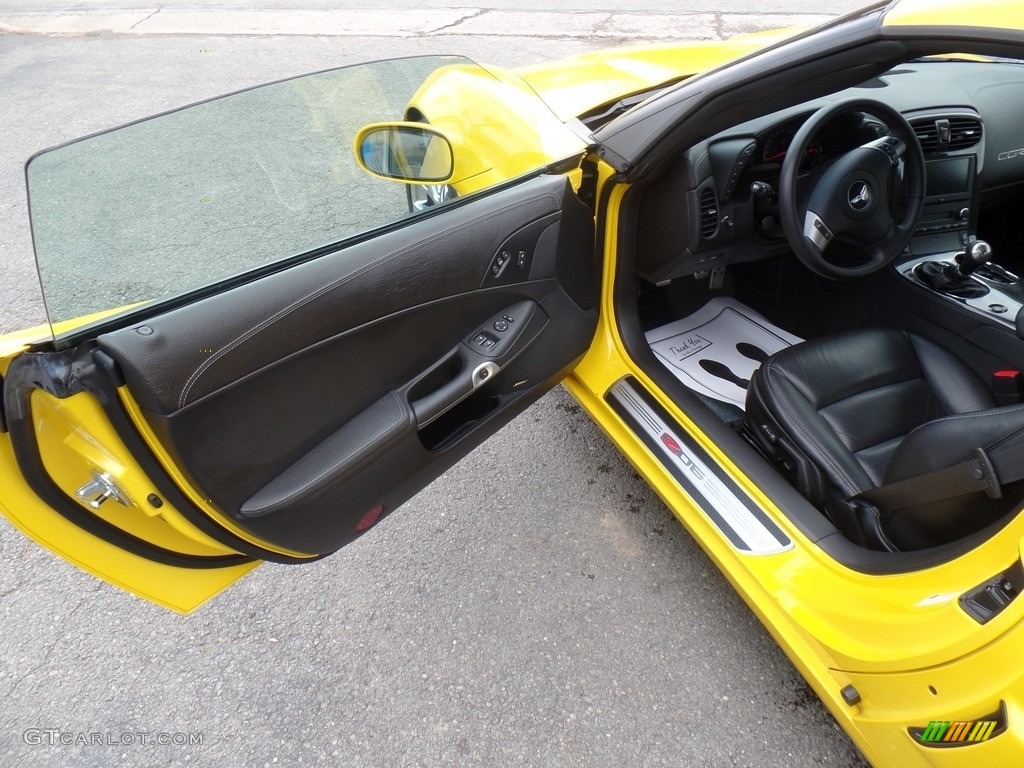 2010 Corvette Coupe - Velocity Yellow / Ebony Black photo #16