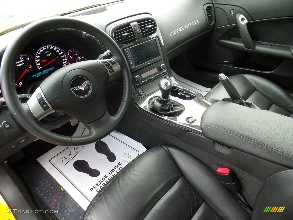 2010 Corvette Coupe - Velocity Yellow / Ebony Black photo #21