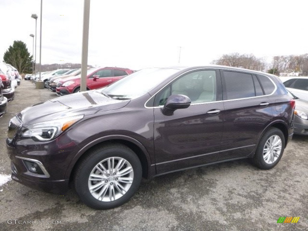 Midnight Amythyst Metallic 2017 Buick Envision Preferred Exterior Photo #117149111