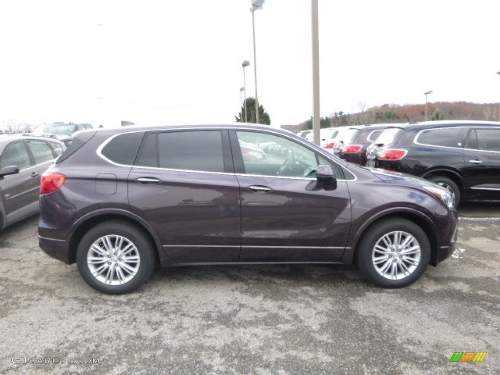 Midnight Amythyst Metallic 2017 Buick Envision Preferred Exterior Photo #117149192