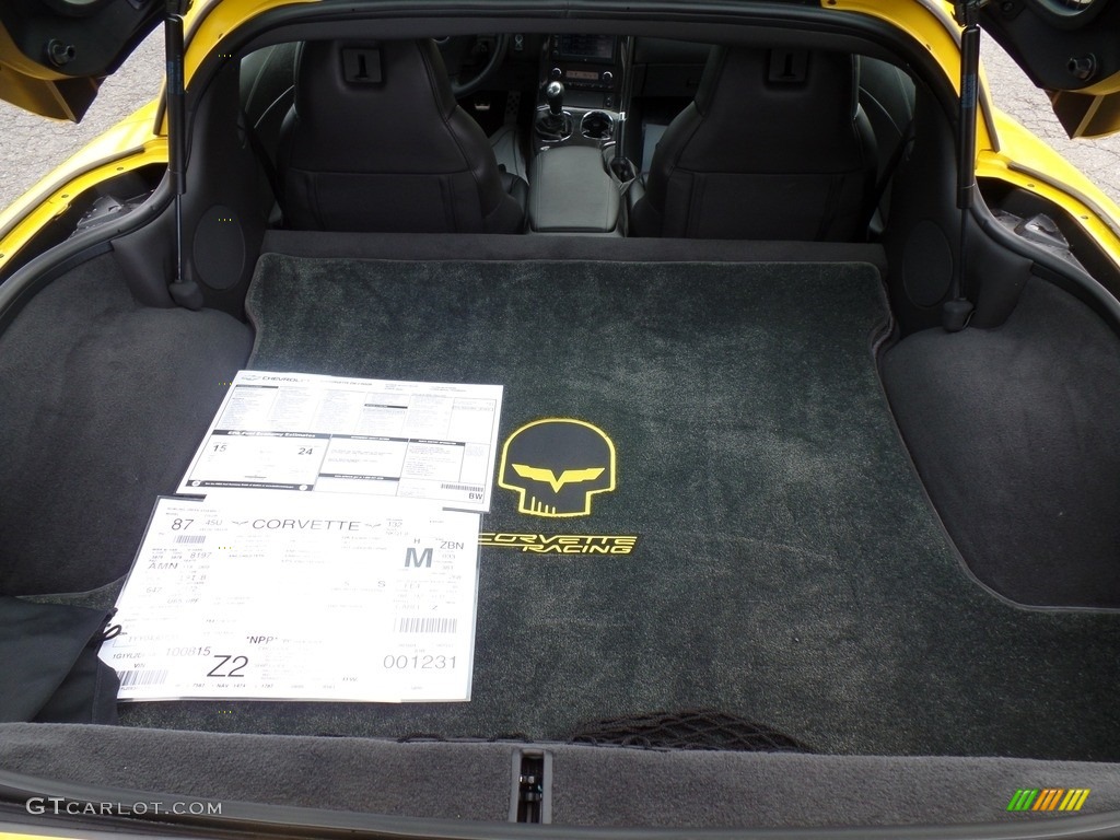 2010 Corvette Coupe - Velocity Yellow / Ebony Black photo #37