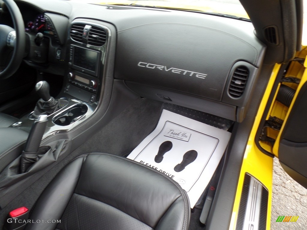 2010 Corvette Coupe - Velocity Yellow / Ebony Black photo #47