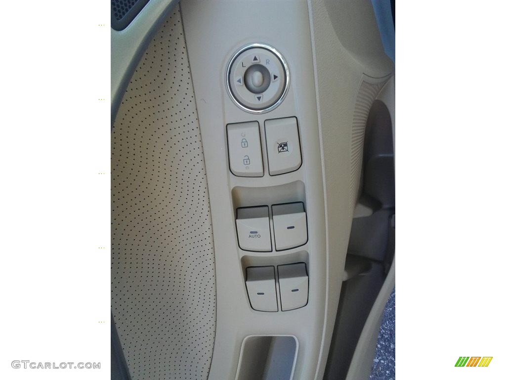 2012 Elantra Limited - Shimmering White / Beige photo #15