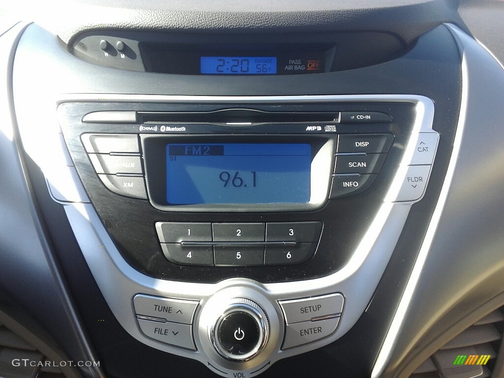 2012 Elantra Limited - Shimmering White / Beige photo #20