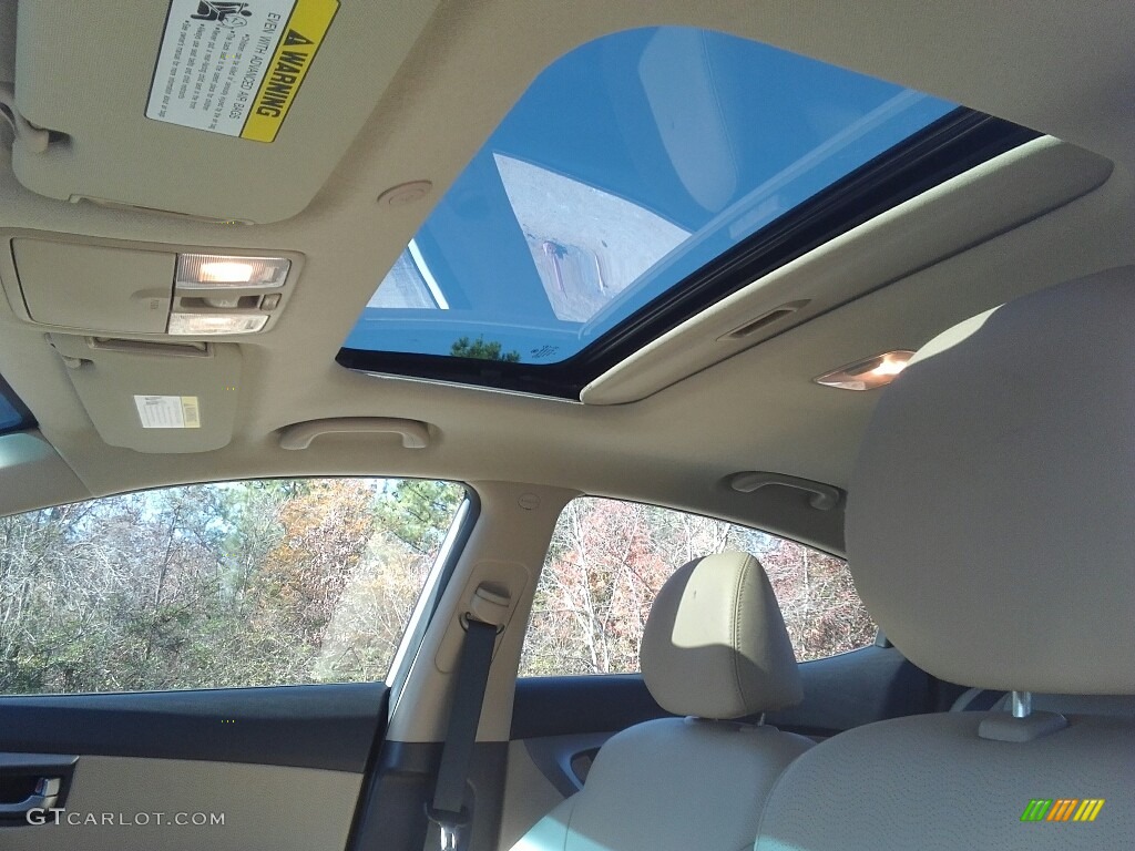 2012 Elantra Limited - Shimmering White / Beige photo #23
