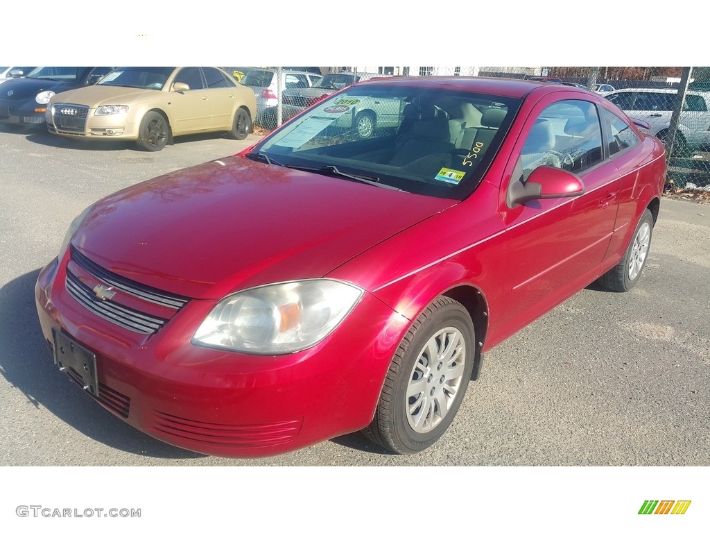 2010 Cobalt LT Coupe - Victory Red / Ebony photo #1