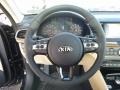 2017 Kia Cadenza Beige Interior Steering Wheel Photo