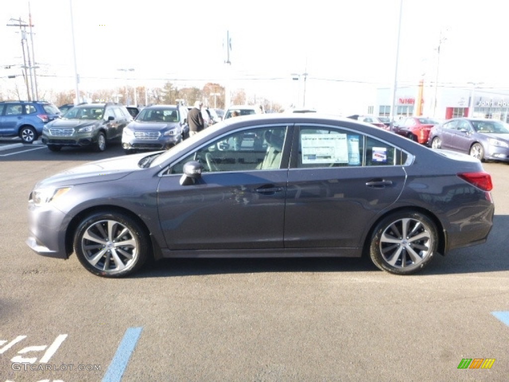 2017 Legacy 2.5i Limited - Carbide Gray Metallic / Slate Black photo #10