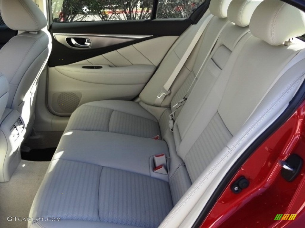 2015 Q50 S 3.7 - Venetian Ruby / Stone photo #10