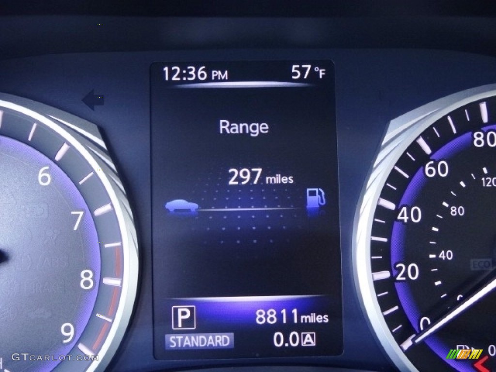 2015 Q50 S 3.7 - Venetian Ruby / Stone photo #14