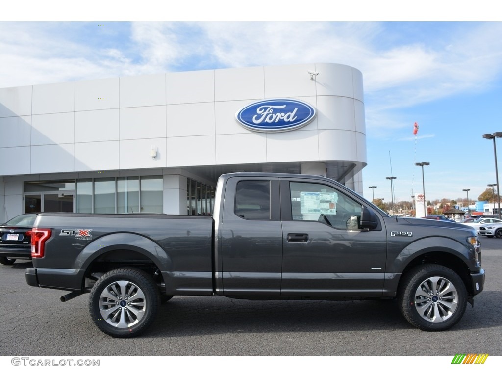 2017 F150 XL SuperCab 4x4 - Magnetic / Earth Gray photo #2