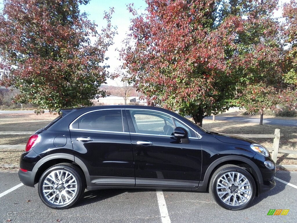 Nero Cinema (Black) 2017 Fiat 500X Lounge Exterior Photo #117163612