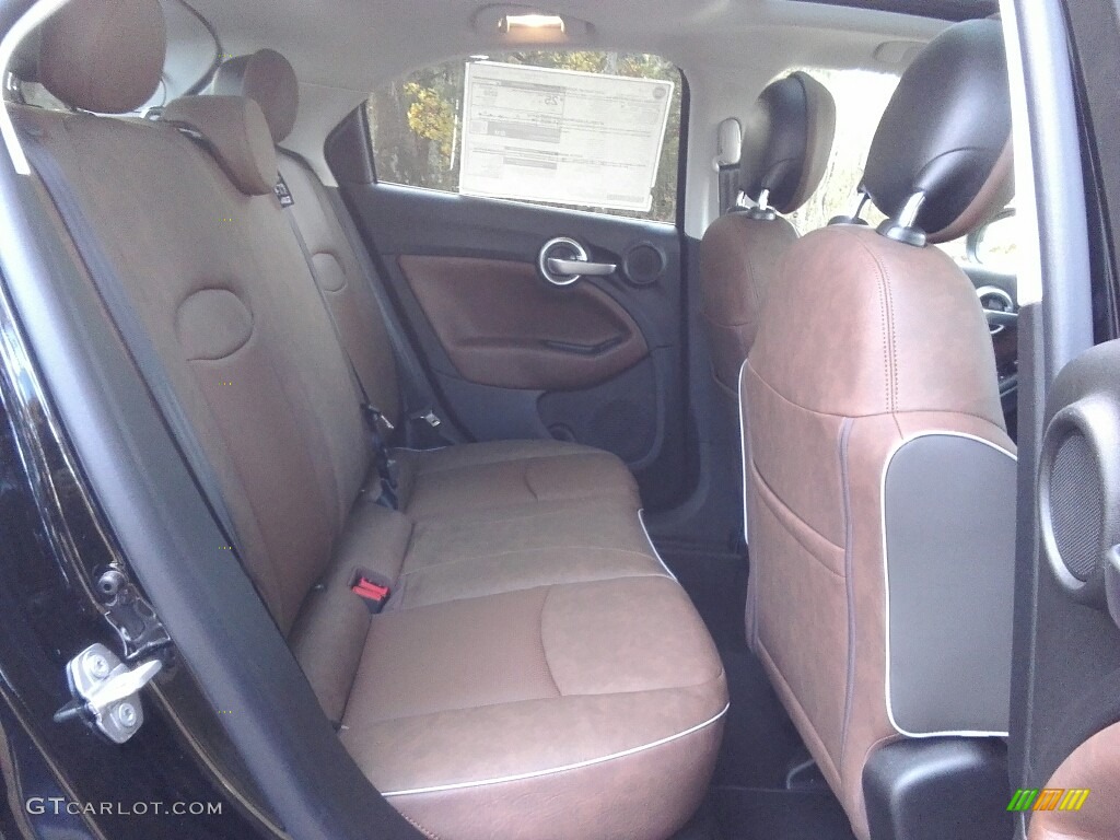 Testa Di Moro/Grigio (Dark Brown/Gray) Interior 2017 Fiat 500X Lounge Photo #117163840