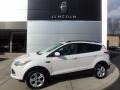 2014 White Platinum Ford Escape SE 1.6L EcoBoost 4WD  photo #1