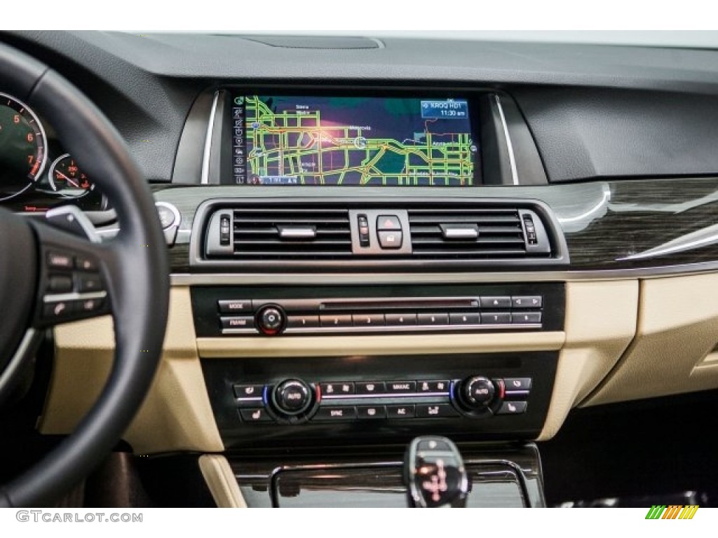 2016 5 Series 535i xDrive Sedan - Black Sapphire Metallic / Venetian Beige/Black photo #5