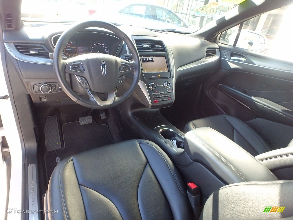 Ebony Interior 2017 Lincoln MKC Premier AWD Photo #117167662