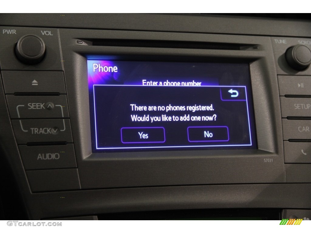 2012 Prius 3rd Gen Two Hybrid - Black / Dark Gray photo #10