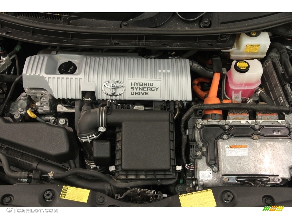 2012 Prius 3rd Gen Two Hybrid - Black / Dark Gray photo #17