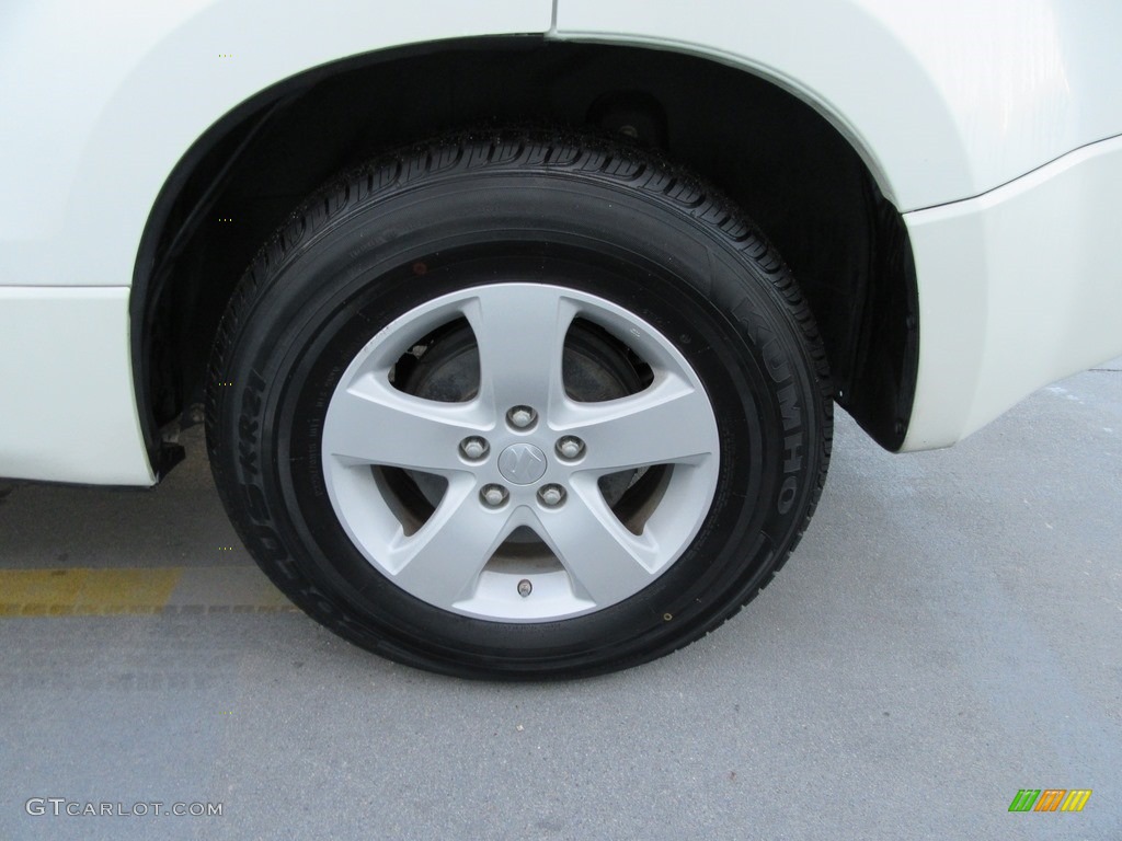 2007 Grand Vitara XSport - White Pearl / Black photo #12