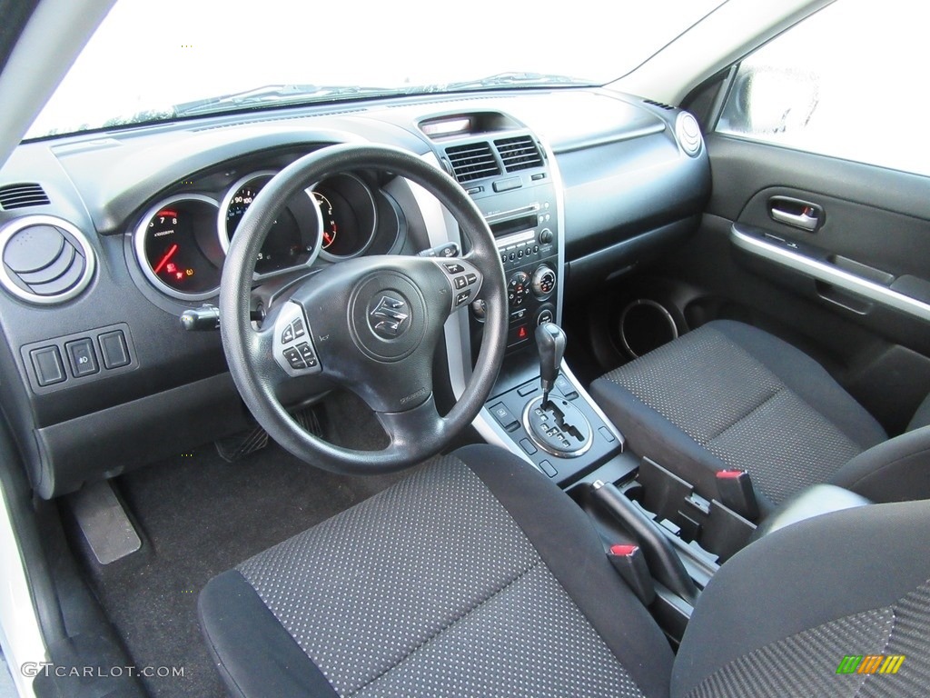 2007 Grand Vitara XSport - White Pearl / Black photo #16