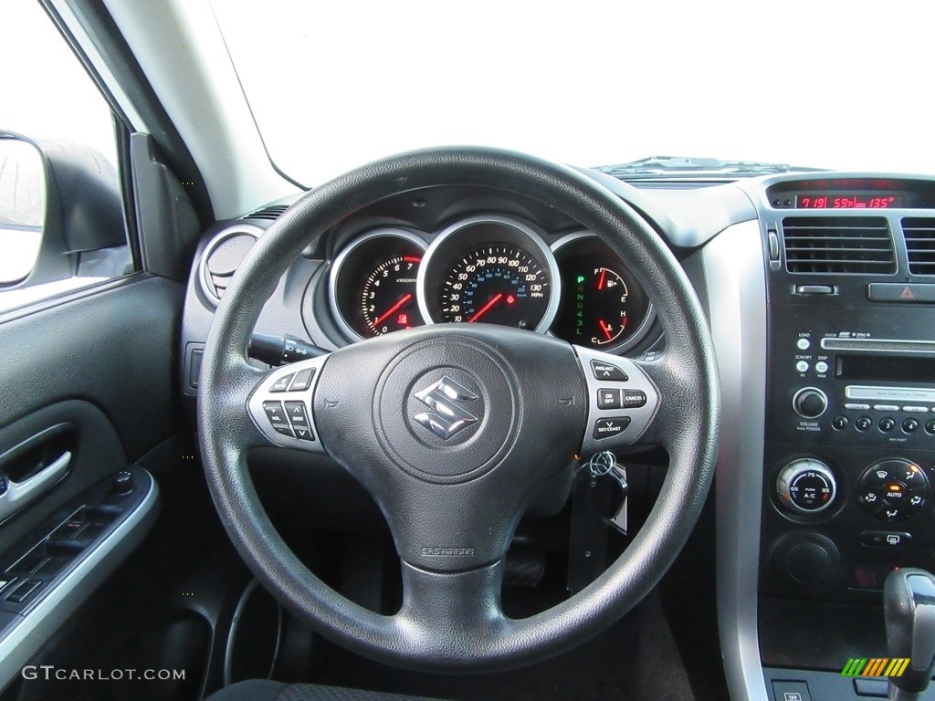 2007 Grand Vitara XSport - White Pearl / Black photo #37