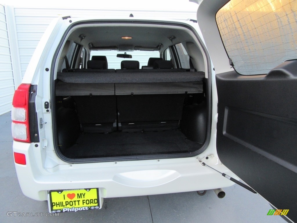 2007 Grand Vitara XSport - White Pearl / Black photo #40