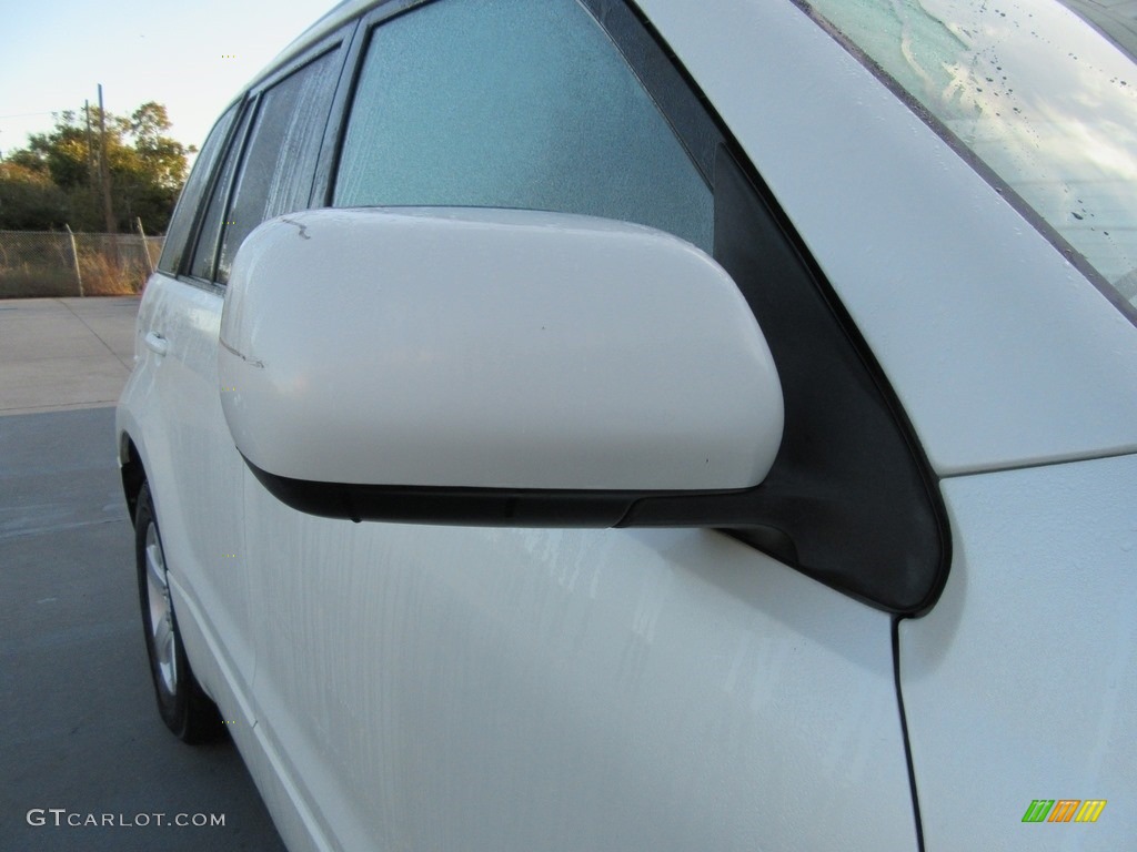 2007 Grand Vitara XSport - White Pearl / Black photo #49