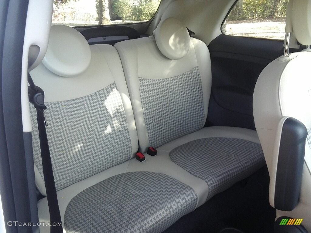 Avorio (Ivory) Interior 2017 Fiat 500c Pop Photo #117169375
