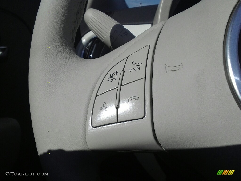 2017 Fiat 500c Pop Controls Photo #117169606