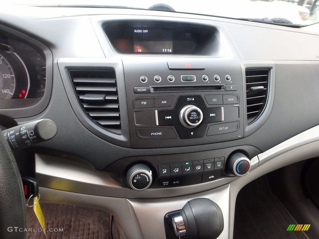 2012 CR-V LX 4WD - Alabaster Silver Metallic / Gray photo #22