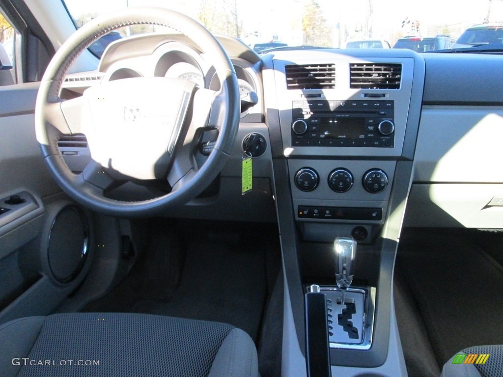 2008 Avenger SXT - Stone White / Dark Khaki/Light Graystone photo #10