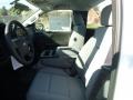 Jet Black 2017 Chevrolet Silverado 1500 WT Regular Cab 4x4 Interior Color